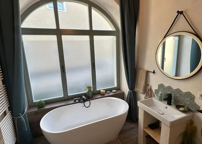 Appartement Alte Brennerei Schloss Zehista Eg Rittersporn